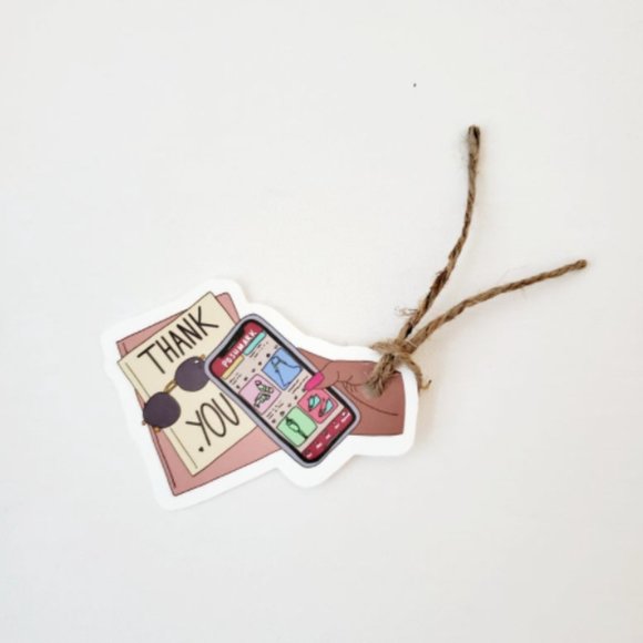 LB005 HANG TAGS Poshmark App Thank You [Price Firm] - Picture 4 of 6